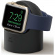 Силиконовая подставка Elago W2 Stand для Apple Watch (без ЗУ и кабеля), цвет Черный (EST-WT2-BK)