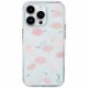 Чехол Uniq COEHL Meadow для iPhone 14 Pro, цвет Весенне-розовый (Spring Pink) (IP6.1P(2022)-MEASPNK)