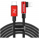 Кабель Baseus MVP Elbow USB Type-С - Lightning Cable PD 18W 2 м, цвет Красный (CATLMVP-B09)