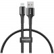 Кабель Baseus Halo Data Cable USB - Lightning 2.4 А 25 см, цвет Черный (CALGH-D01)