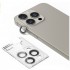 Защитное стекло Blueo Camera Lens PVD stainless steel 3 шт. (+install) для камеры iPhone 15 Pro Max, цвет Серый (BM5643-15ProMax-GRE)
