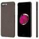 Чехол Pitaka MagCase для iPhone 7 Plus/8 Plus, цвет Черный/"Розовое золото" (Twill) (KI8005S)