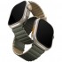 Ремешок Uniq Revix reversible Magnetic для Apple Watch 49/45/44/42 mm, цвет Зеленый/Бежевый (49MM-REVMGRNTAN)
