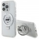 Чехол Karl Lagerfeld PC/TPU + Ring stand NFT Choupette head Hard (MagSafe) для iPhone 14 Pro Max, цвет Прозрачный (KLHMP14XHMRSCHH)