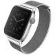 Ремешок Uniq Dante Strap Steel для Apple Watch 42/44/45/49 мм, цвет Серебристый (44MM-DANSIL)