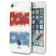 Чехол U.S. Polo Assn. PC/TPU Fading American Flag Hard для iPhone SE 2020/8/7, цвет Белый (USHCI8PCDST)