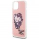 Чехол Hello Kitty PC/TPU Graffiti Guitar Hard для iPhone 15, цвет Розовый (HKHCP15SHDGPGP)