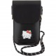 Сумка Hello Kitty Wallet Phone Bag PU Smooth leather Dreaming Kitty with Cord для смартфонов, цвет Черный (HKOWBSKCDKK)