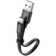 Кабель Baseus Nimble Portable Cable USB Type-C 23 см, цвет Черный (CATMBJ-01)