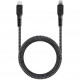 Кабель EnergEA FibraTough USB-C - Lightning MFI 3А 3 м, цвет Черный (CBL-FTCL-BLK300)