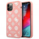 Чехол Guess Liquid silicone Peony Hard для iPhone 12 Pro Max, цвет Розовый (GUHCP12LLSPEWPI)