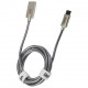 Кабель Dorten USB-C to USB Steel Shell Series 1 м, цвет Серый (DN303601)