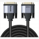 Кабель Baseus Enjoyment Series DVI Male - DVI Male Bidirectional Adapter Cable 3 м, цвет Темно-серый (CAKSX-S0G)
