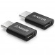 Набор переходников Anker PowerLine USB-C to Micro USB Adapter (2 шт.), цвет Черный (B8174011)