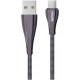 Кабель Dorten USB-C to USB Armor Series 1 м, цвет Черный (DN303700)