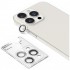 Защитное стекло Blueo Camera Lens PVD stainless steel 3 шт. (+install) для камеры iPhone 15 Pro Max, цвет Серебристый (BM5643-15ProMax-SIL)