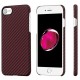 Чехол Pitaka MagCase для iPhone 7/8/SE 2020, цвет Черный/Красный (Twill) (KI8003)