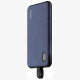 Портативный аккумулятор EnergEA Integra 8000i, LCD-дисплей 8000 мАч + кабель MFI Lightning, цвет Синий (INT-8000I-BLU)