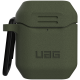 Чехол с карабином Urban Armor Gear (UAG) Standard Issue Silicone_001 Case для AirPods 1&2, цвет Оливковый (10244K117272)