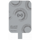 Магнитная накладка Elari MagnetPatch Plus c Lightning, цвет Серый 