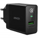 Сетевое зарядное устройство Anker PowerPort+ USB Quick Charge 3.0 и IQ, цвет Черный (A2013L11)