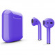 Беспроводные наушники Apple AirPods 2 Color Edition (2019) в зарядном футляре, цвет Фиолетовый (глянцевый)