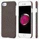 Чехол Pitaka MagCase для iPhone 7/8/SE 2020, цвет Черный/"Розовое золото" (Twill) (KI8005)