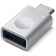 Переходник Elago Mini USB-C Aluminum Adapter With LED, цвет Серебристый (EADP-LEDUSBC-SL)