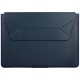 Чехол Uniq Oslo PU leather Magnetic Laptop sleeve для ноутбуков 14", цвет Бездонная синева (OSLO(14)-BLUE)