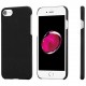 Чехол Pitaka MagCase для iPhone 7/8/SE 2020, цвет Черный/Серый (Plain) (KI8002)