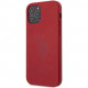 Чехол U.S. Polo Assn. Liquid Silicone Double horse Hard для iPhone 12 Pro Max, цвет Красный (USHCP12LSLHRTRE)