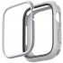 Чехол Uniq Moduo interchangable case для Apple Watch 4/5/6/SE/7/8 40/41 мм, цвет Белый/Серый камень (41MM-MDCHSGRY)
