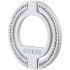 Кольцо-держатель Guess MagSafe Metal Ring stand Diamond Rhinestones, цвет Серебристый (GUMRSALDGS)