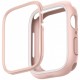 Чехол Uniq Moduo interchangable case для Apple Watch 4/5/6/SE/7/8 40/41 мм, цвет Розовый/Белый (41MM-MDPNKWHT)