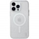 Чехол Uniq COEHL Lumino MagSafe для iPhone 14 Pro Max, цвет Сверкающее серебро (Sparkling Silver) (IP6.7PM(2022)-LUMSSIL)