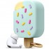Силиконовый чехол с карабином Elago Ice Cream Silicone Hang case для AirPods Pro, цвет Мятный (EAPP-ICE-MT)