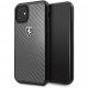 Чехол Ferrari Real Carbon Hard для iPhone 11, цвет Черный (FEHCAHCN61BK)