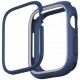 Чехол Uniq Moduo interchangable case для Apple Watch 4/5/6/SE/7/8 44/45 мм, цвет Синий/Серый (45MM-MDBLUGRY)