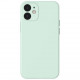 Чехол Baseus Liquid Silica Gel Protective case для iPhone 12 mini, цвет Мятный (WIAPIPH54N-YT6B)