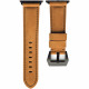 Кожаный ремешок Uniq Kronos Strap Leather для Apple Watch 42/44/45/49 мм, цвет Коричневый (42MM-KRNSBWN)