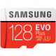 Карта памяти Samsung 4K Evo Plus MicroSDXC 128GB с SD адаптером (MB-MC128G)