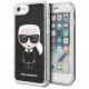 Чехол Karl Lagerfeld Liquid Glitter Iconic Hard для iPhone 7/8/SE 2020, цвет Черный (KLHCI8ICGBK)