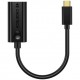 Кабель-переходник Choetech USB Type-C to HDMI Female 4K, цвет Черный (HUB-H04)