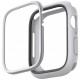 Чехол Uniq Moduo interchangable case для Apple Watch 4/5/6/SE/7/8 44/45 мм, цвет Белый/Серый камень (45MM-MDCHSGRY)
