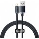 Кабель Baseus Crystal Shine Series Fast Charging Data Cable USB to Lightning 2.4A 1.2 м, цвет Черный (CAJY000001)