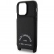 Чехол Karl Lagerfeld Crossbody cardslot PU Saffiano RSG Hard для iPhone 14 Pro Max, цвет Черный (KLHCP14XSARSGK)