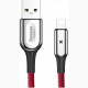 Кабель Baseus X-type Light Cable For Lightning 2.4 A 1 м, цвет Красный (CALXD-B09)