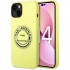 Чехол Karl Lagerfeld Liquid silicone Round RSG logo Hard для iPhone 14, цвет Зеленый (KLHCP14SSRSGRCN)