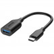 Переходник Anker PowerLine USB-C to USB 3.1 Adapter, цвет Черный (A8165011)
