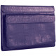 Чехол-конверт с карманом Alexander Croco Edition для MacBook Air 13"/Pro 13" из натуральной кожи, цвет Фиолетовый